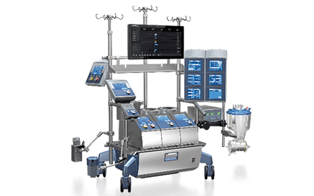 Essenz Patient Monitor with S5 heart-lung machine