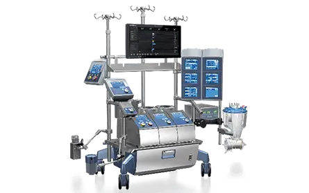 Essenz Patient Monitor with S5 heart-lung machine
