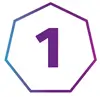 step 1 icon in heptagon