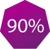About 9 out of 10 people with VNS Therapy experienced improved quality of life.