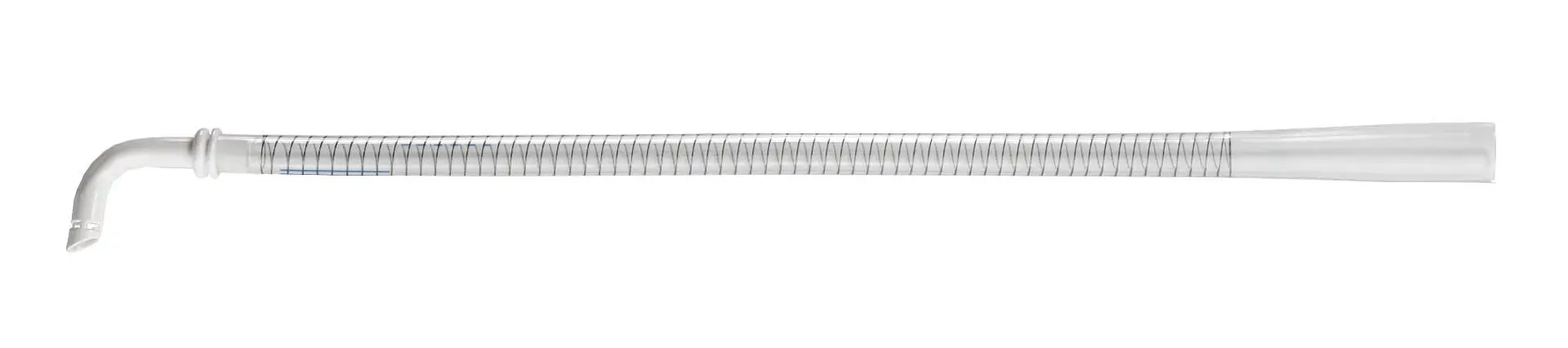 Venous Return Cannulae, Single Stage, 90  Tip with Suture Collar, Wire-reinforced Tubing, 12 Fr, V132-12 image