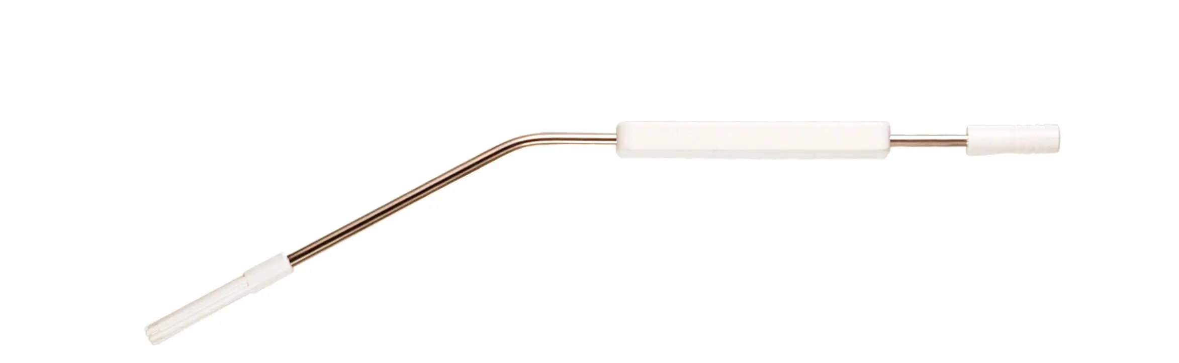 Suction Products, Suction Wands, Rigid Fluted Tip with Metal Tube and Plastic Handle, 12.8 Fr, SU-10101 image