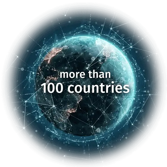 Worldwide coverage