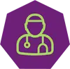 Icon of a doctor