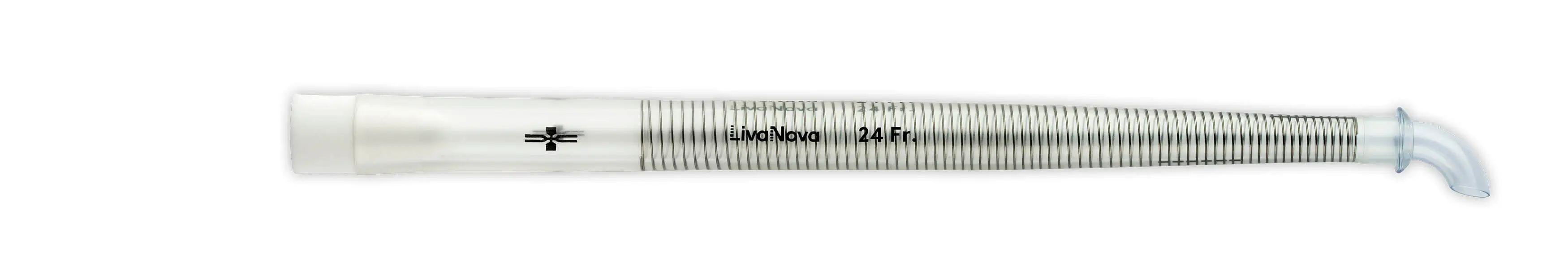 Arterial Cannulae, PureFlex, Curved Tip, With Suture Collar, Wire-reinforced Tubing, 20 Fr/6.5 mm, RA20-1BP image