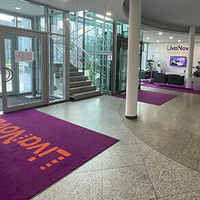 lobby of Munich facility