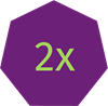 icon for 2.5x
